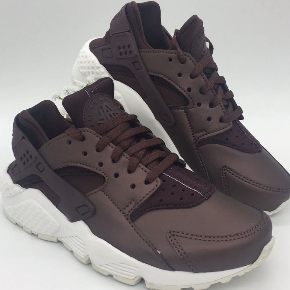 • NIKE AIR HUARACHE RUN PRM TXT mahogany/MLTC - Picture 7 of 8